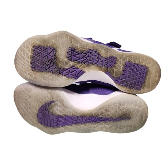 Nike LeBron Soldier XI Purple Size 15 Sneakers - Picture 6 of 7